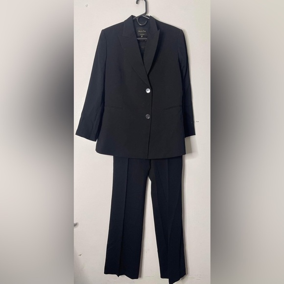 Women’s black dress suit massimo dutti size 8- medium - Picture 7 of 11